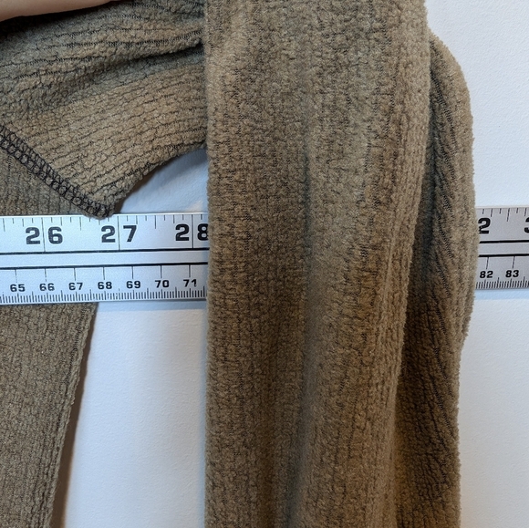 Vintage Tasso Ella Brown Button Down Collared Fleece Sweater Jacket XXL Mens - Picture 5 of 10